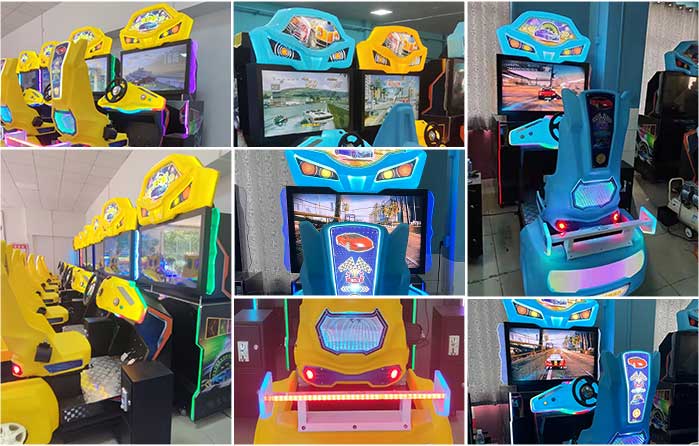 Jeu d'arcade dynamique conduisant une voiture Image principale6