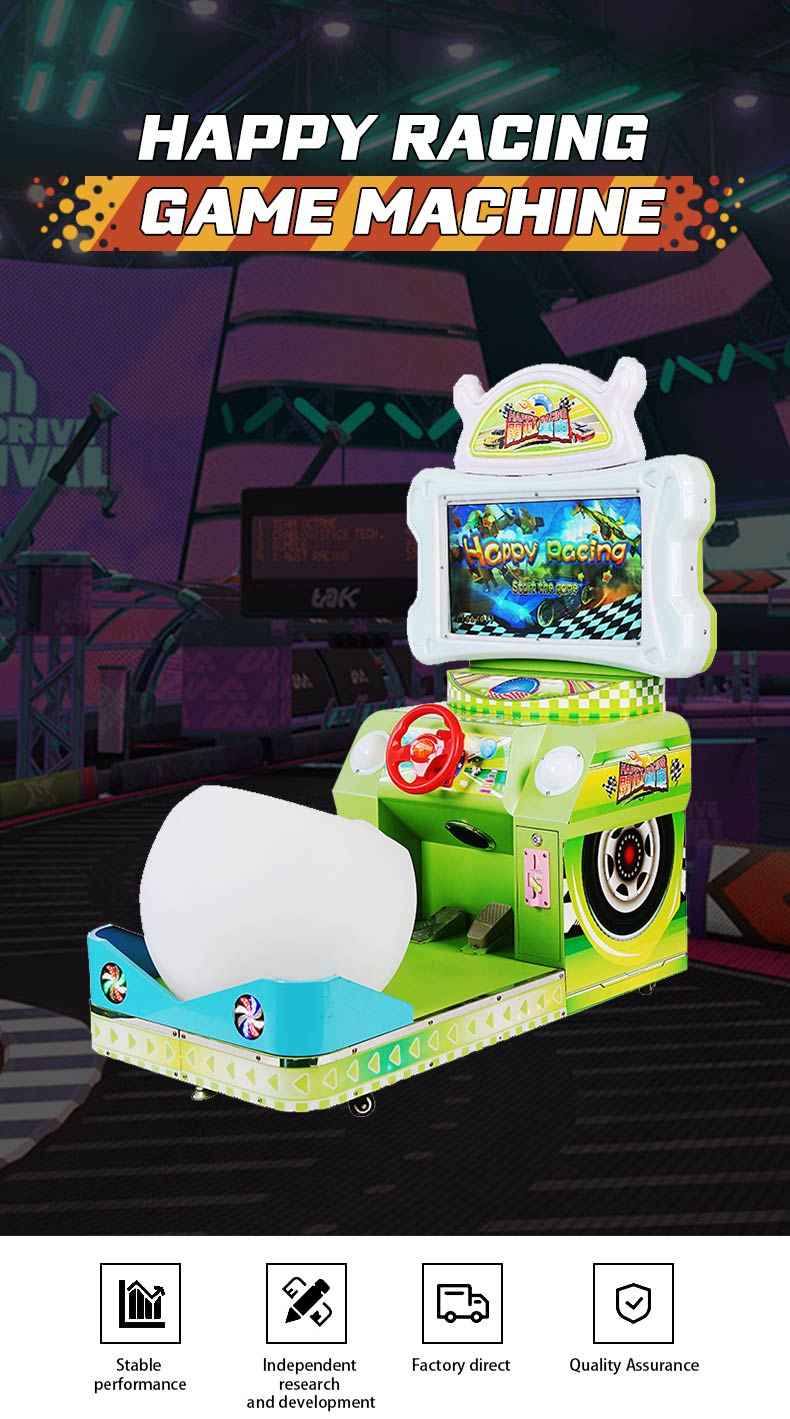 Happy racing came machine - FunSpace Arcade Game Machine Supplier