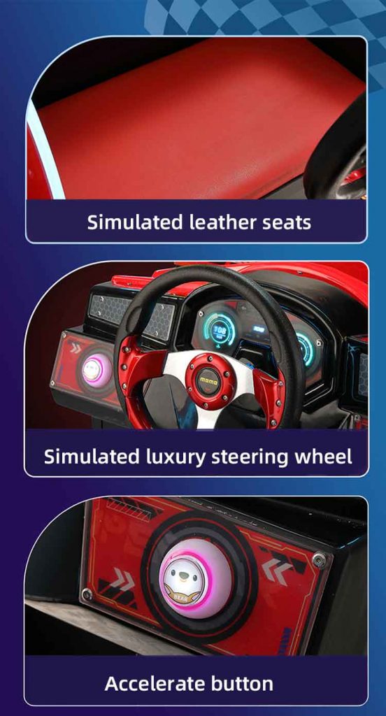 Super Car Racing Arcade Machine Detail1