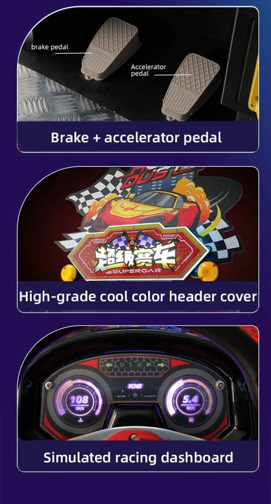 Super Car Racing Arcade Machine Detail2