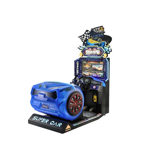 Super Car Racing Arcade Machine Main Image2
