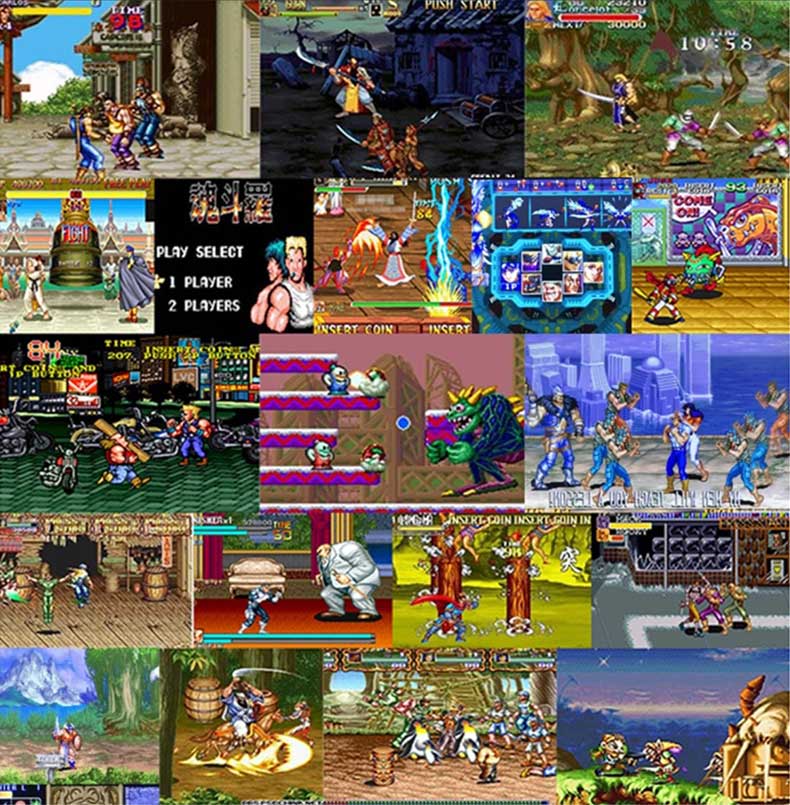 55 Inches Street Fighter Game Machine Arcade Game Scene