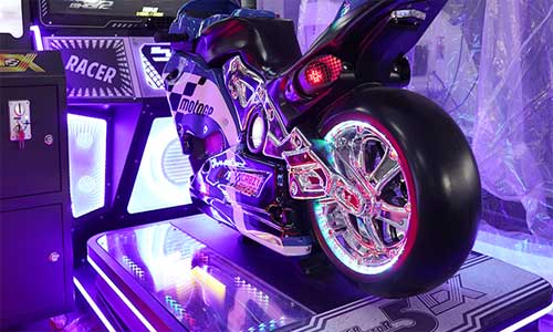5DX Motorcycle Arcade Game Detail3