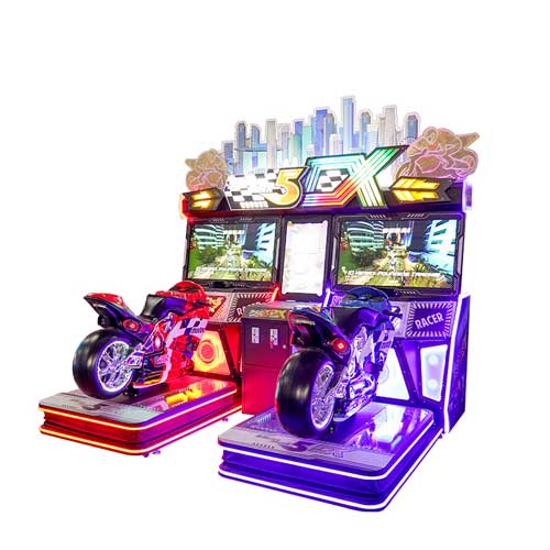 5DX Motorcycle Arcade Game Main Image1