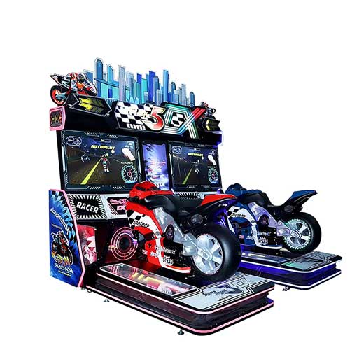 5DX Motorcycle Arcade Game Main Image3