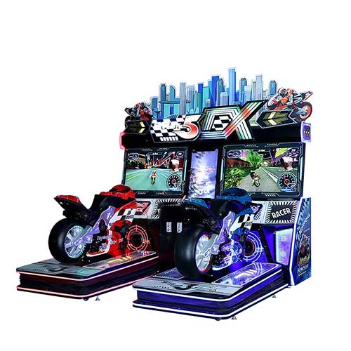 5DX Motorcycle Arcade Game Main Image4