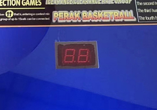 Détail de la machine de jeu d'arcade de basket-ball de luxe2