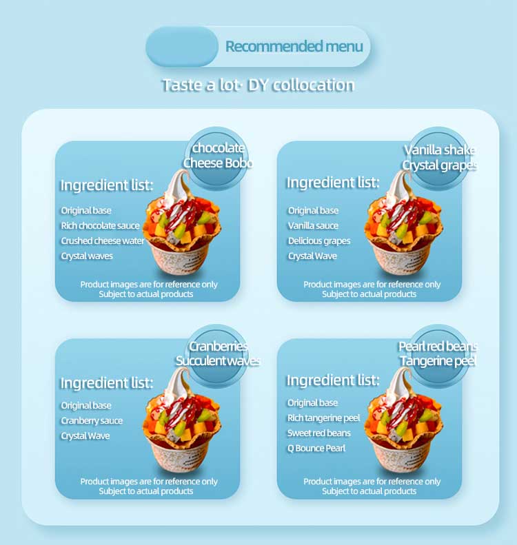 Dettaglio del distributore automatico di gelato soft1