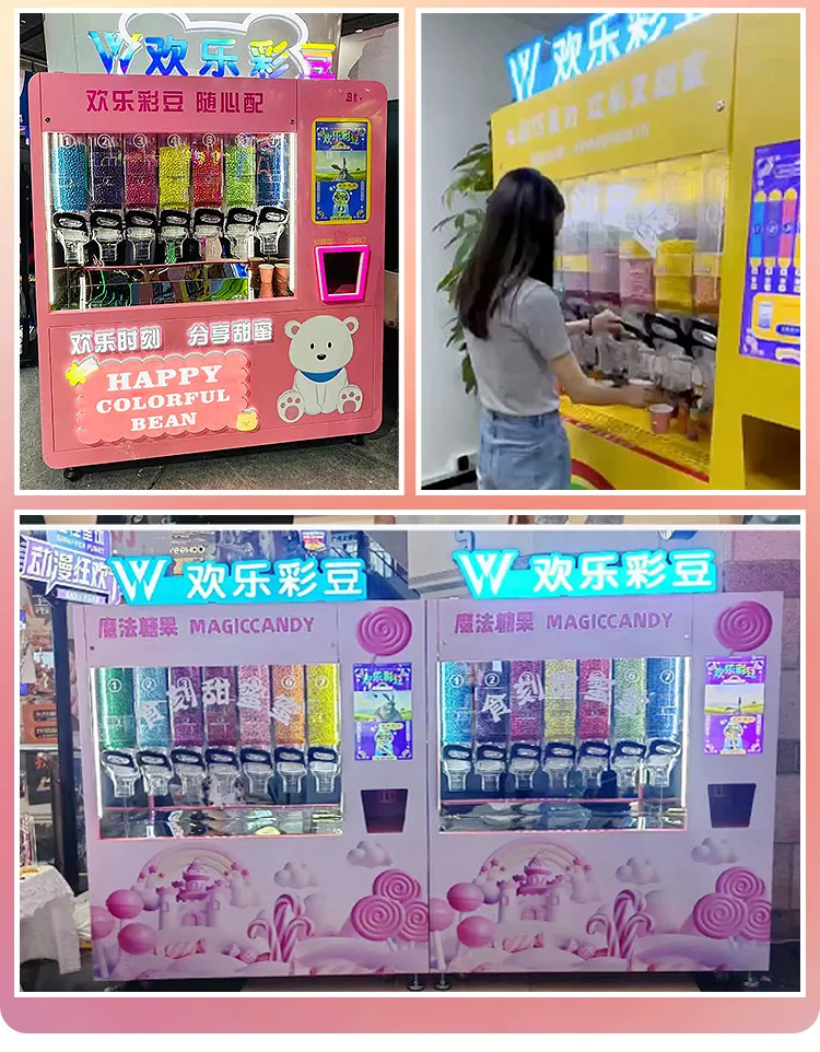Candy Beans Dispenser Vending Machine detail4