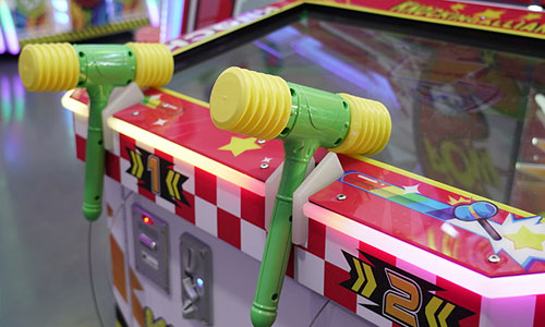 Knock League Hammer Arcade Machine Detail2