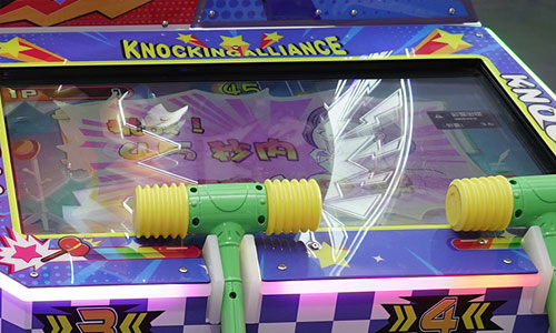 Knock League Hammer Arcade Machine Detail3