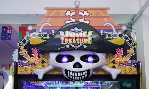 Pirate Treasure Shooting Arcade Game Detail1