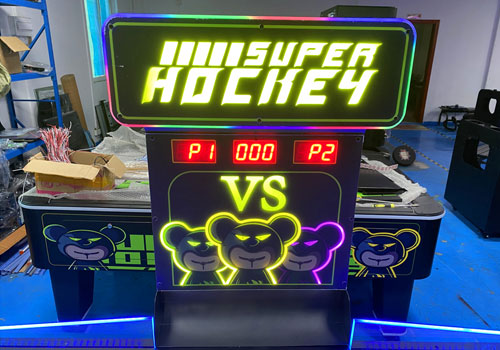 Super Hockey Air Hockey Arcade Game Detail1