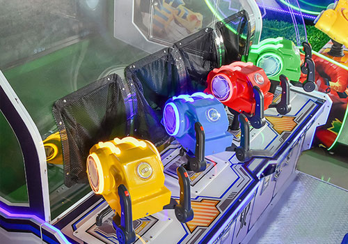 4 Players Shooting Balls Game Arcade Machine Detail5