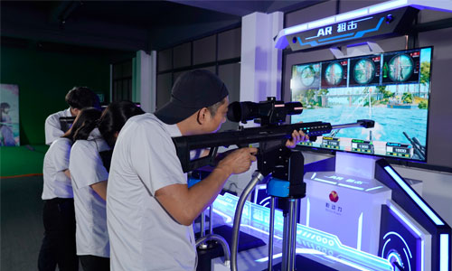 Atirador AR 4 Players Shooting Simulator Detail2