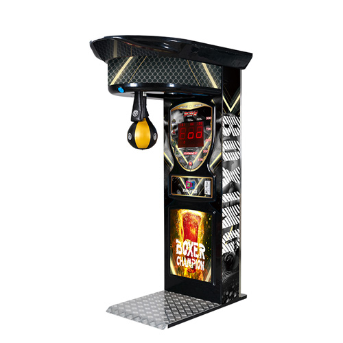 Black King Punching Bag Game Machine Main Image1