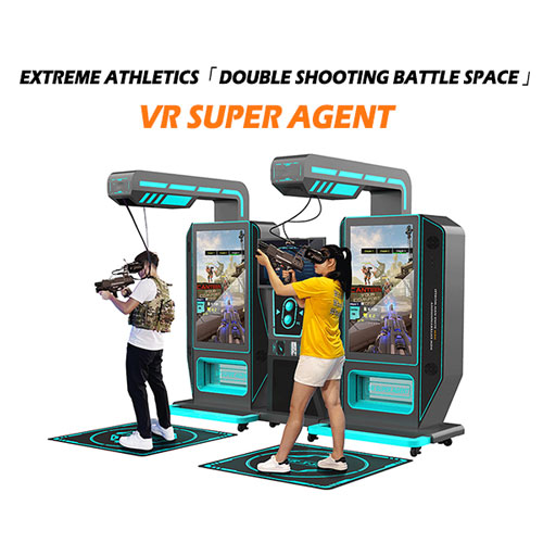 VR Super Agent 2 Players VR Shooting Simulator Detail1