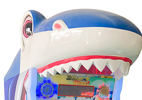 SharkDinosaur Wheel Ticket Redemption Arcade Detail1