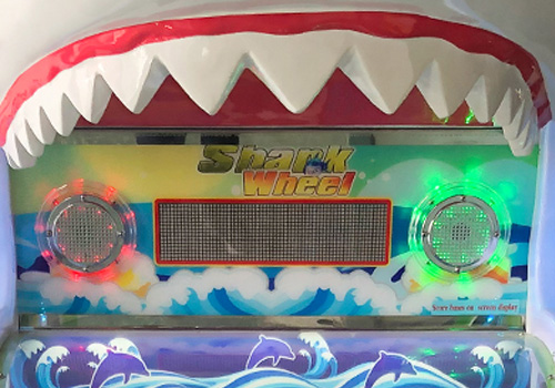 SharkDinosaur Wheel Ticket Redemption Arcade Detail2