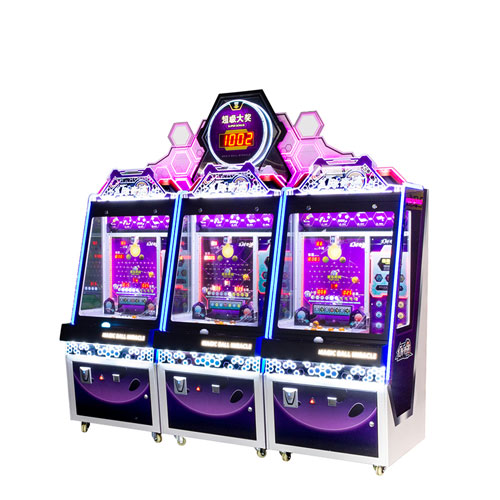 3 Players Magic Ball Miracle Redemption Arcade Machine Main Image2