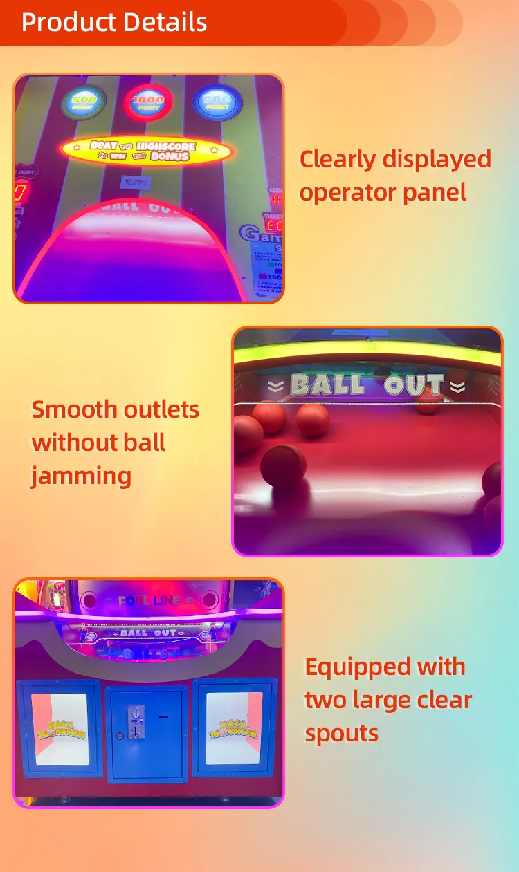 Ball Monster Ticket Redemption Game Arcade Detail10