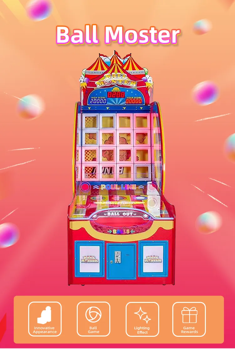 Ball Monster Ticket Redemption Game Arcade Detail5
