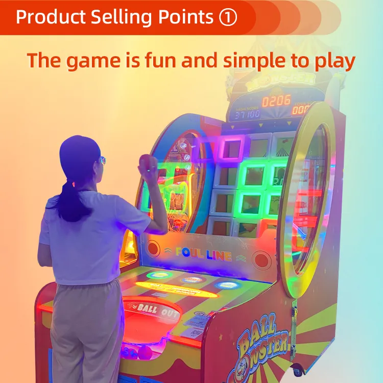 Ball Monster Ticket Redemption Game Arcade Detail7
