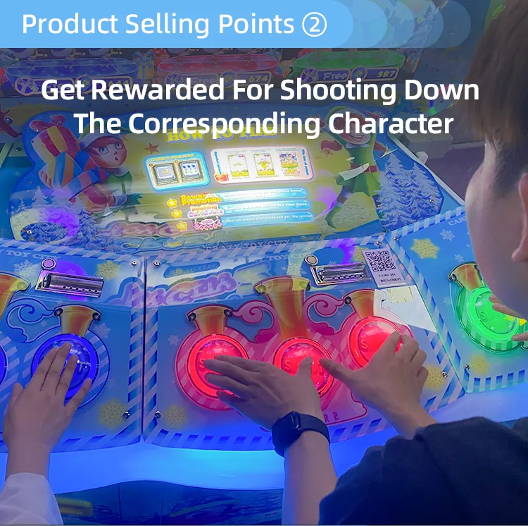 Crazy Toy City 2 Ticket Redemption Game Machine Detail4