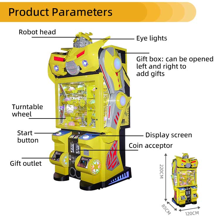 Mech Warrior Capsule-prijsmachine Detail3