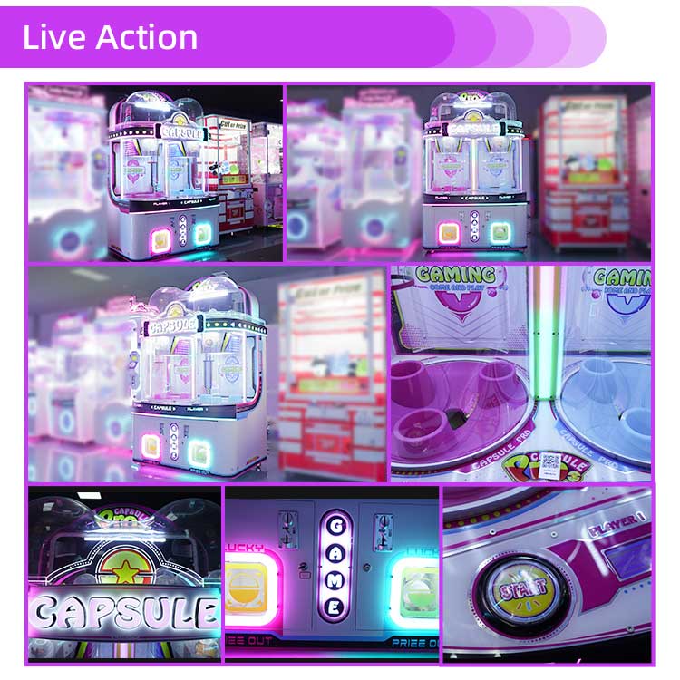 Capsule Pro Capsule Prize Redemption Game Machine Detail5