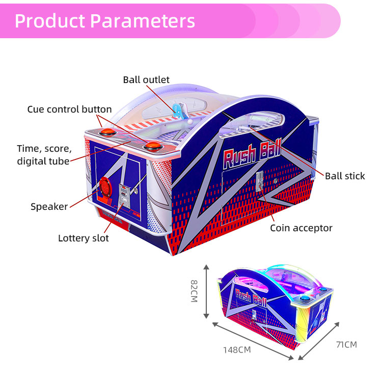 Rush Ball Arcade Ticket Redemption Games Detail2