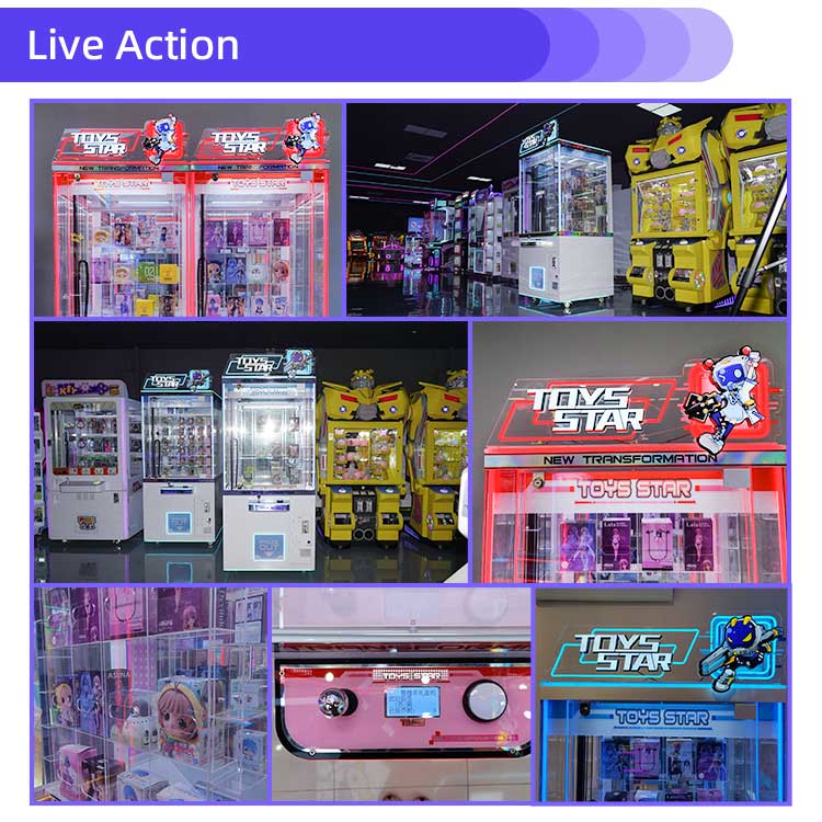 Toy Star Stick Push Prize Redemption Arcade Detail5