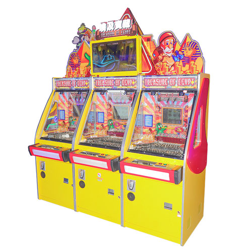 Treasure Of Egypt Coin Pusher Arcade Machine Main Image1