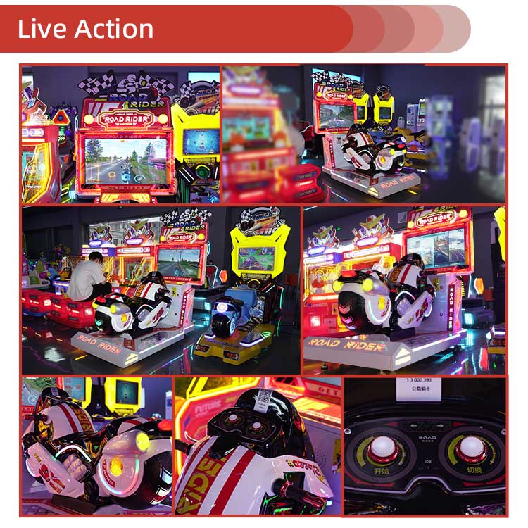 Road Rider Kids Motorcycle Arcade Game Detail6