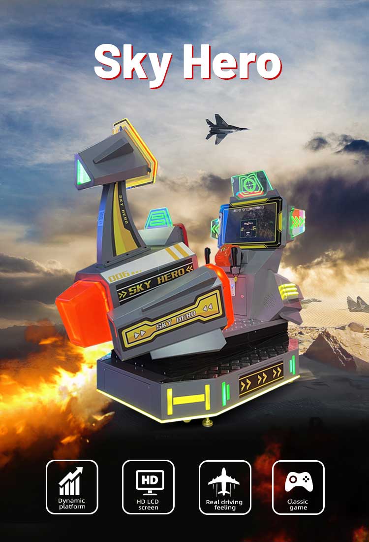 Sky Hero Airplane Arcade With Sky Trooper Game Detail1