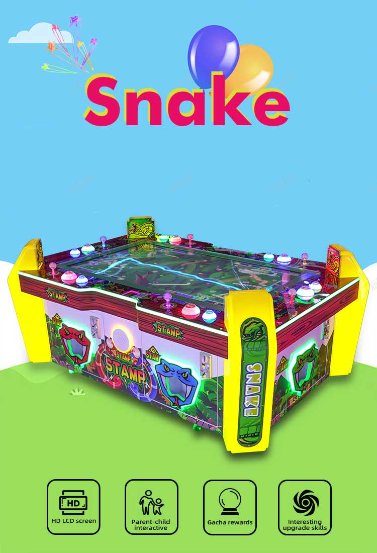 6 Players Snake Arcade Prize Redemption Game Detail1