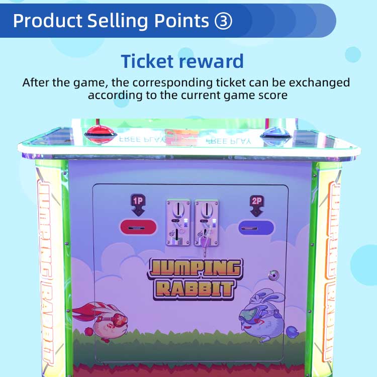 Jumping Rabbit Flappy Bird Arcade Ticket Redemption Game Detail5