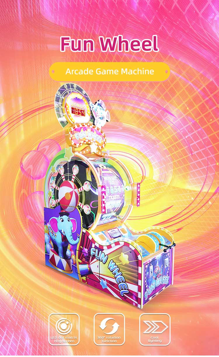 Fun Wheel Arcade Ticket Redemption Arcade Games Detail1