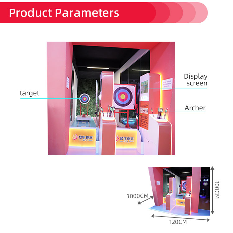 Movable Target Indoor Archery Simulator Detail2