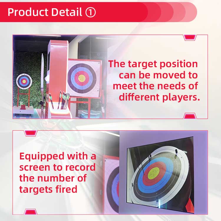 Movable Target Indoor Archery Simulator Detail3