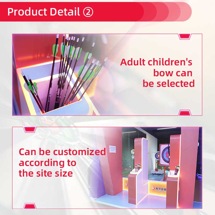 Movable Target Indoor Archery Simulator Detail4