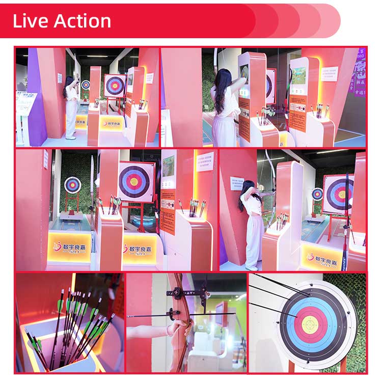 Movable Target Indoor Archery Simulator Detail5