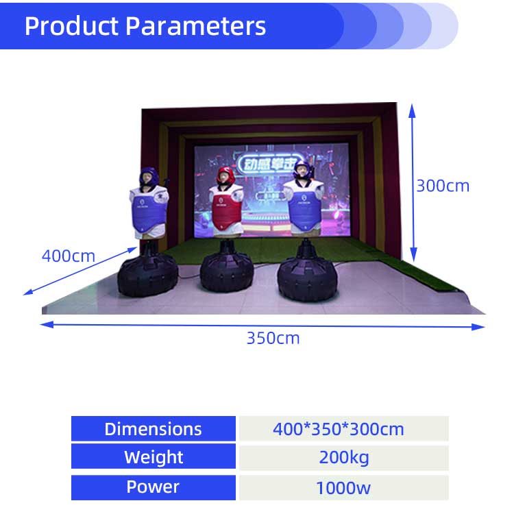 Projection Interactive Boxing Simulator Detail2