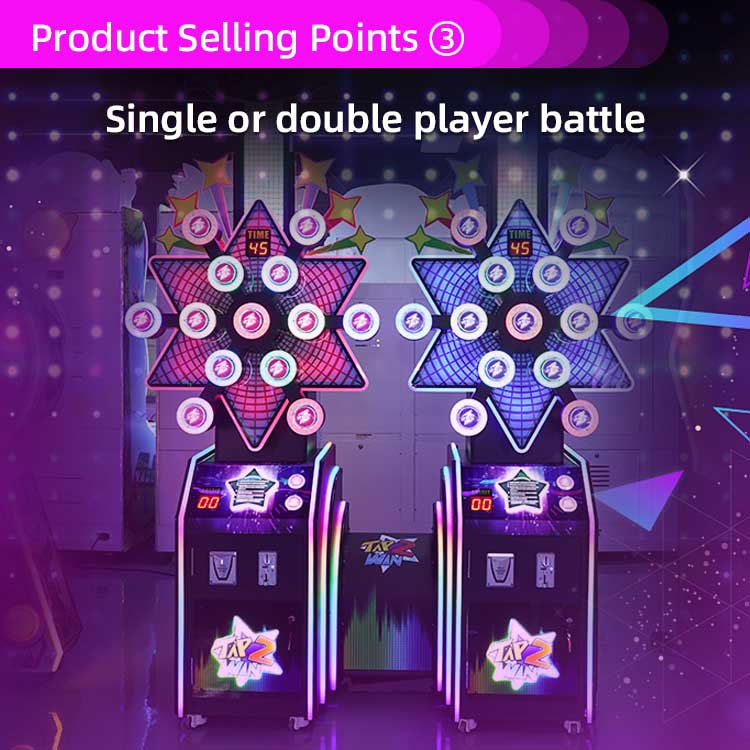 Tap 2 Win Ticket Redemption Arcade Machine Detail5