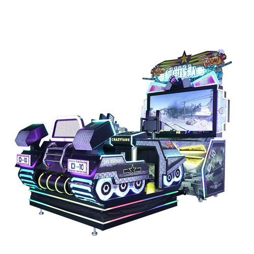 Crazy Tank 2 Players Tank Arcade Shooting Arcade Game Machine Main Image1