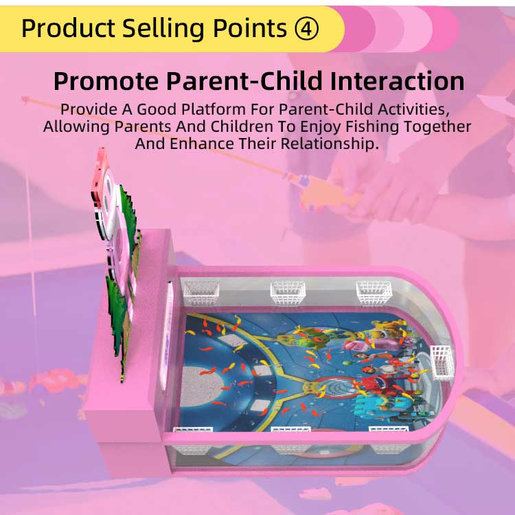 Viki Kiddie Pool Fishing Game Machine Detail6