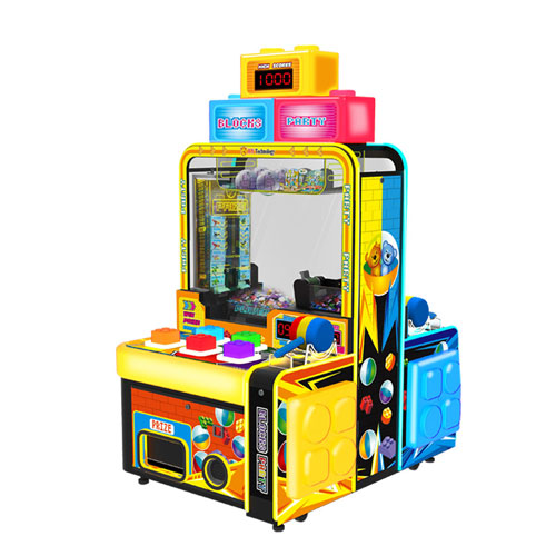 Blocks Party 4 Players Arcade Hammer Machine Main Image1
