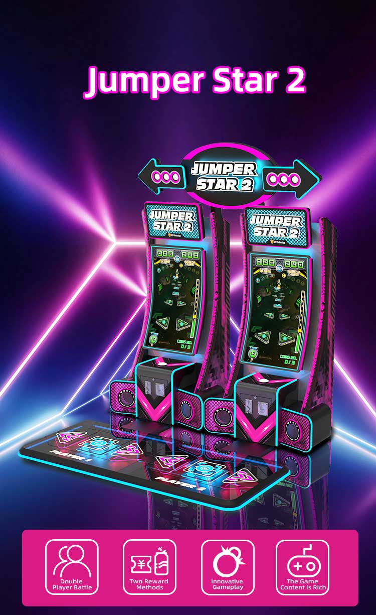 Jumper Star 2 Dance Arcade Game Rhythm Arcade Detail1