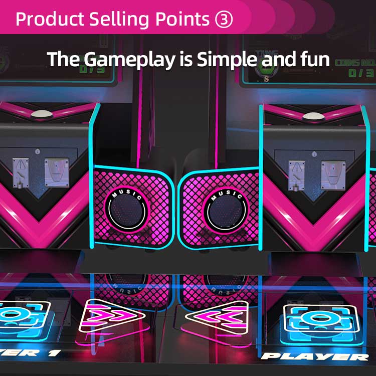 Jumper Star 2 Dance Arcade Game Rhythm Arcade Detail5
