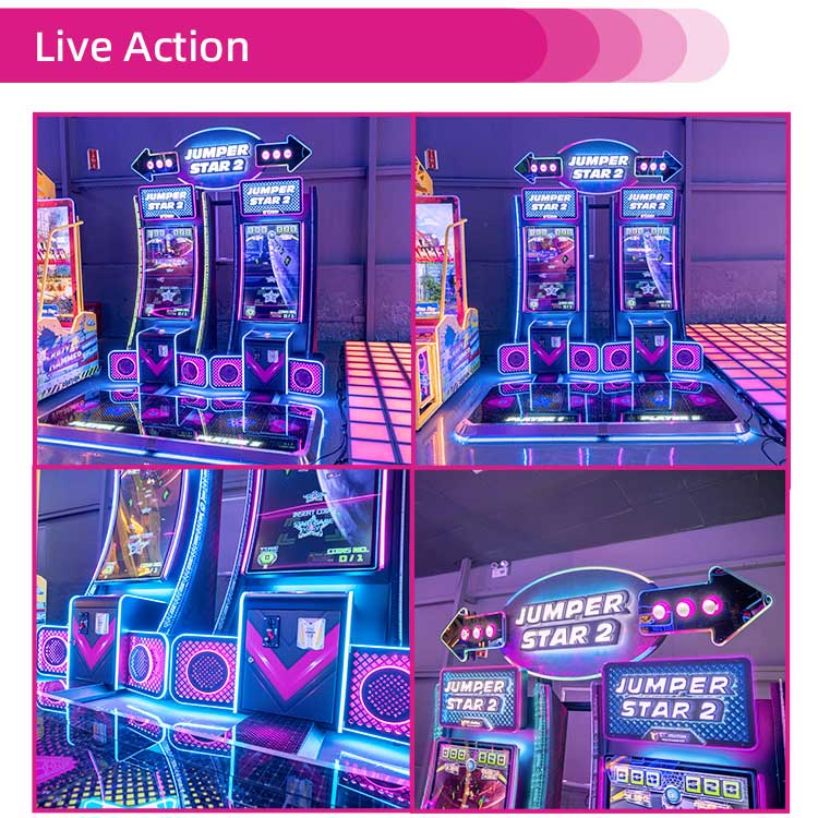 Jumper Star 2 Dance Arcade Game Rhythm Arcade Detail6